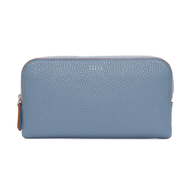 新品：ペレボルサ　長財布 グレー/青 Men's Goods 