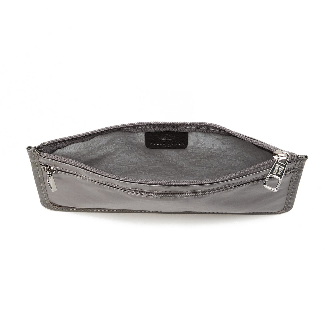 美品レザレクションマルチポーチ レザレクション カナリー マルチポーチ Canary（サックス