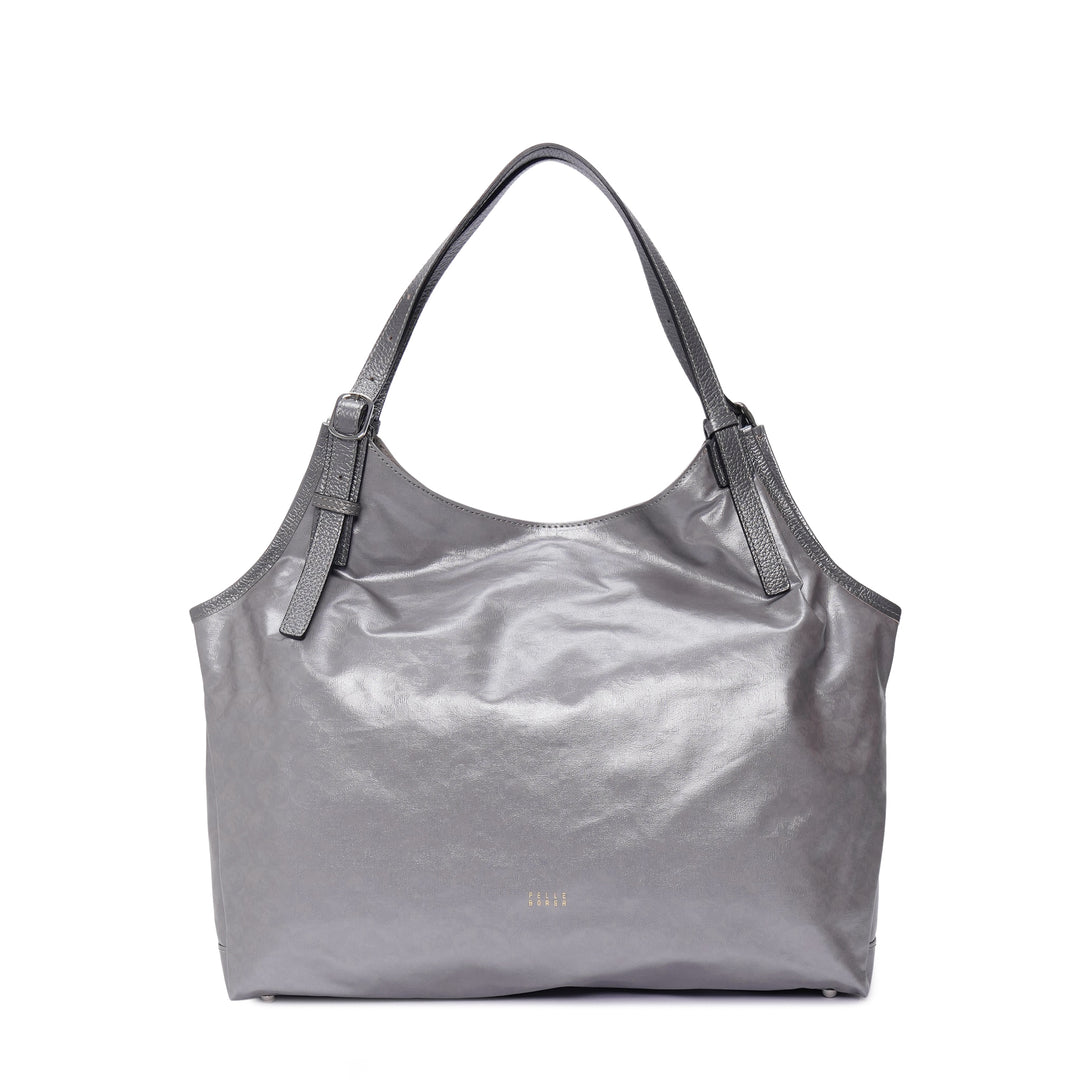 【未使用】PELLE BORSA ペレボルサ トートバッグ A4サイズ収納 総柄 6521.jpg