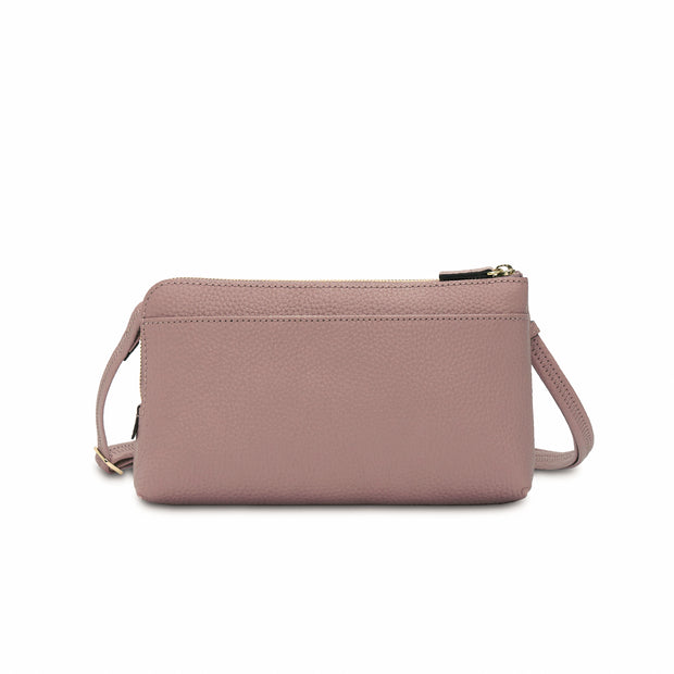 Porte-Bonheur⭐️幅広＆前ポケット付幅広お財布バッグ⭐️ お財布ポシェット 2wayクロスボディ/クラッチ Reinette 4704