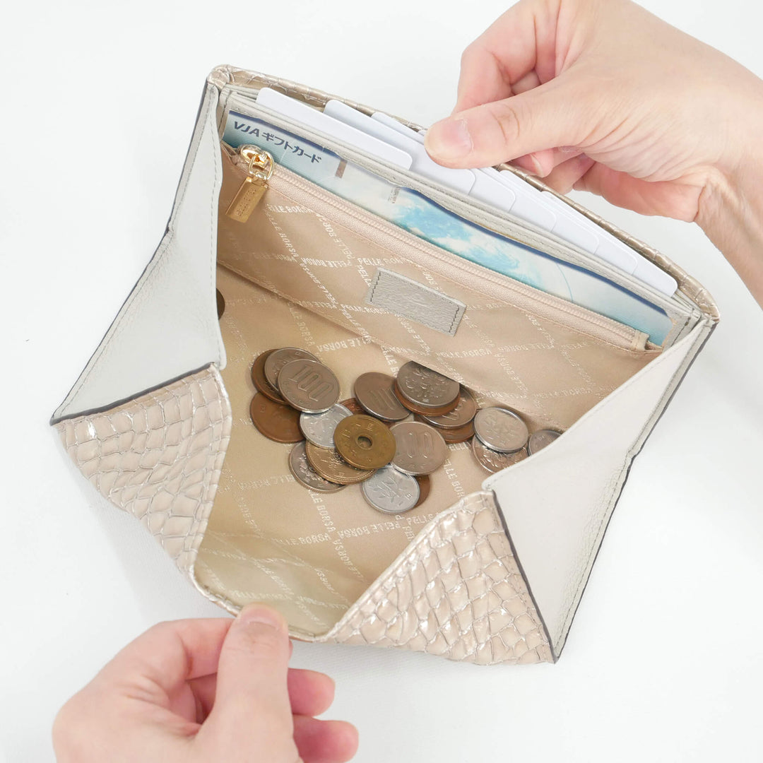 ギャルソンウォレット Rainbow Croco 6101 – ペレボルサ公式オンライン