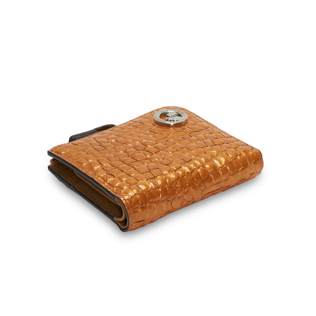 L字ファスナミニ財布 Rainbow Croco 6105