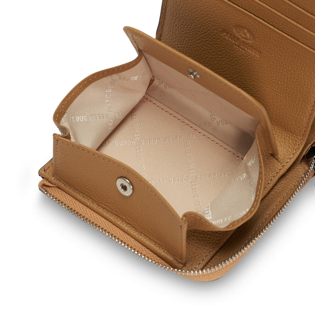 L字ファスナミニ財布 Rainbow Croco 6105