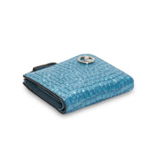 L字ファスナミニ財布 Rainbow Croco 6105