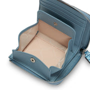 L字ファスナミニ財布 Rainbow Croco 6105