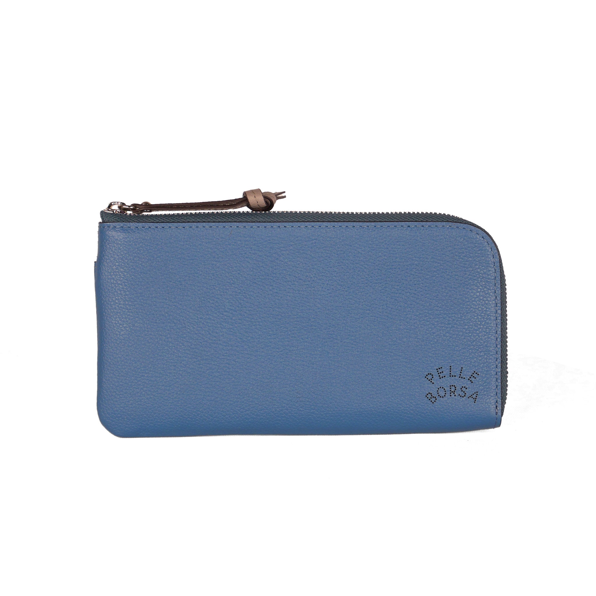 PELLE BORSA ペレボルサ 長財布 キャビアシボ 型押しレザー L字