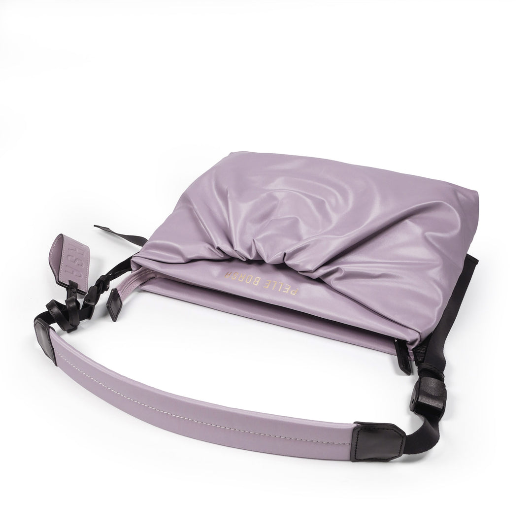 PELLE BORSA(ペレボルサ) ショルダーバッグ - パープル ストラップ着脱可 レザー A4ギャザーショルダー Cheers 4675 – ペレボルサ公式オンラインショップ
