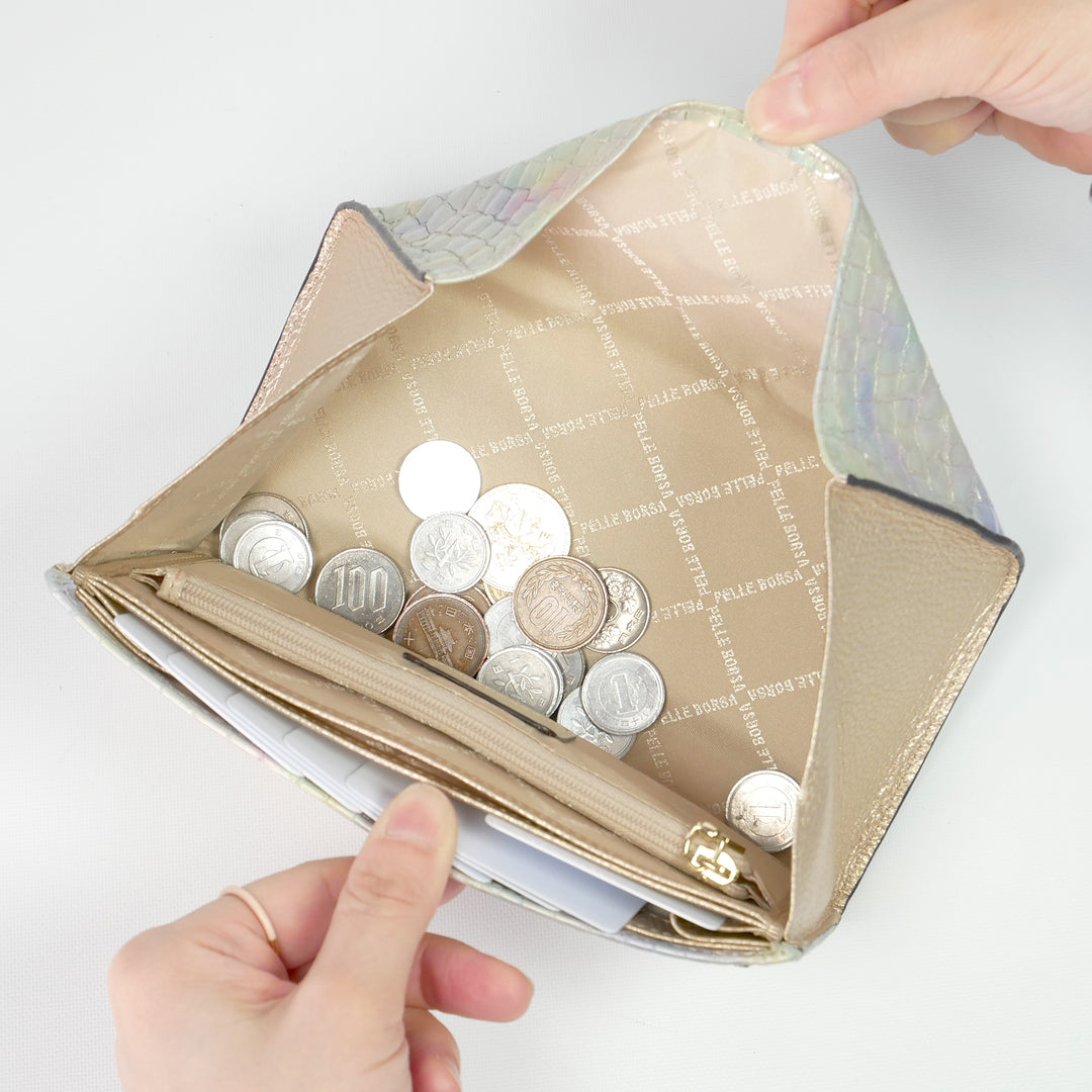 ギャルソンウォレット Rainbow Croco 6101 – ペレボルサ公式オンライン