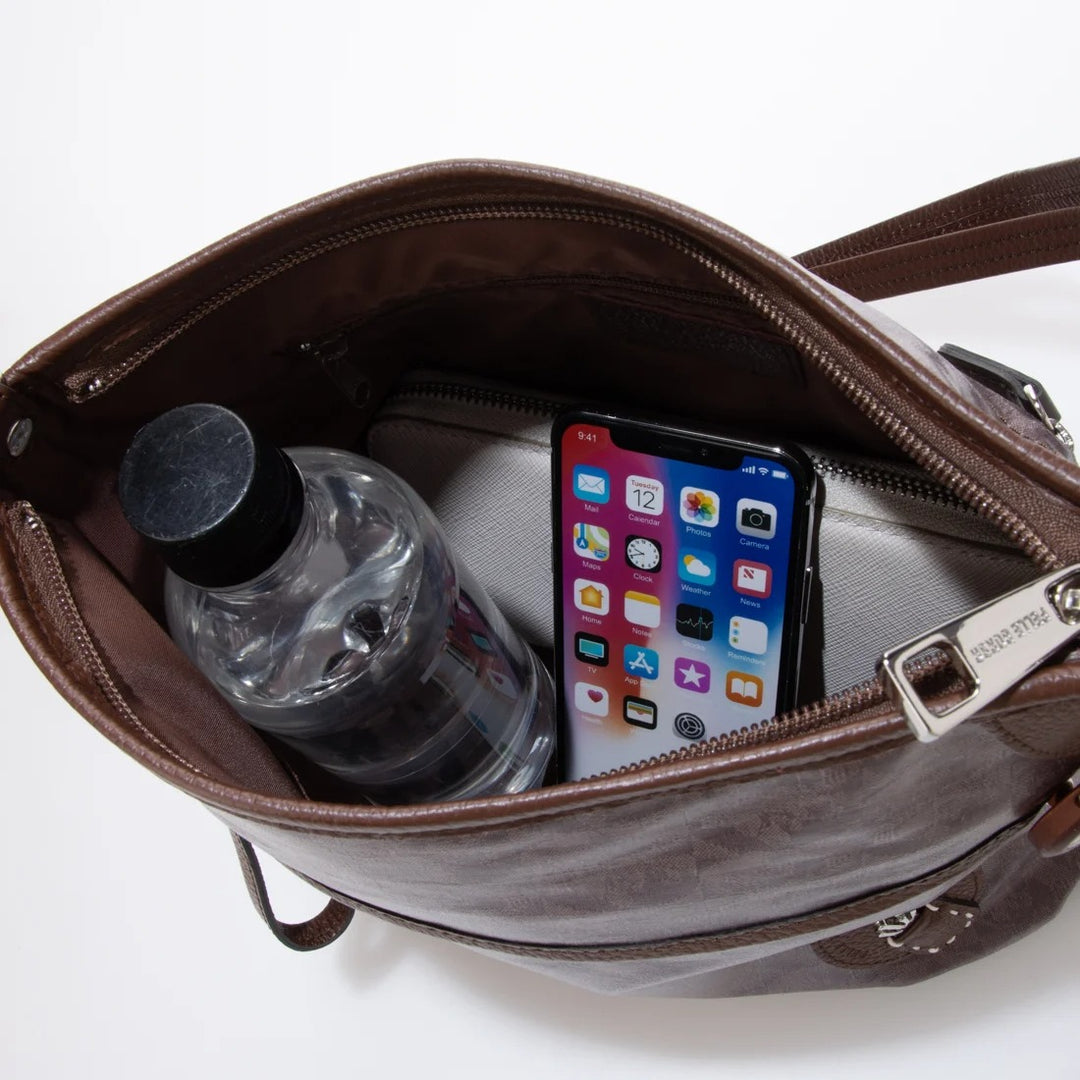 ペレボルサ スマホショルダー/ポシェット Alive アライブ ネイビー PELLE BORSA ペレボルサ ミニショルダーバッグ スマホポシェット
